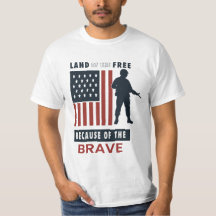 Fria land genom de modigas patriotism