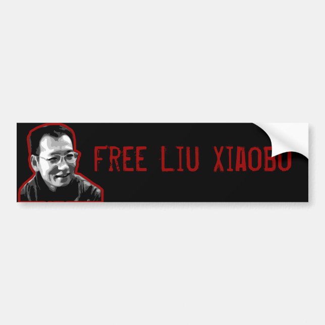 Fria Liu Xiaobo Bildekal (Framsidan)