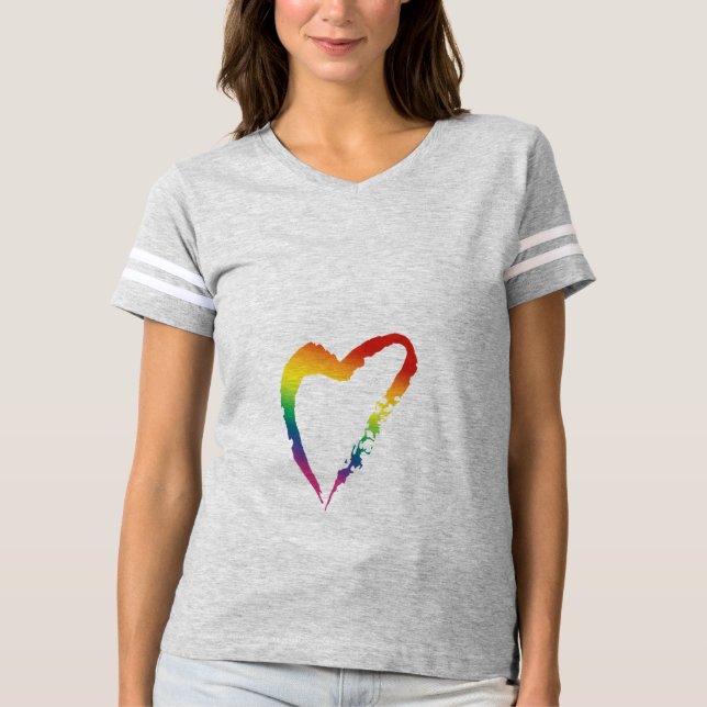 FRIA MAMMAKRAMAR för PRIDE T-shirt (Framsida)