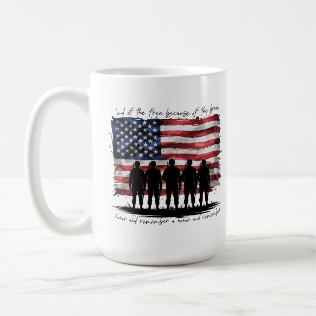 "Fria marken på grund av Modiga Mugg (Vänster)