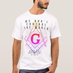Fria Mason-symbolen vinkarare kontroll T Shirt
