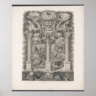 Fria Masons Sten i barnslighet Poster