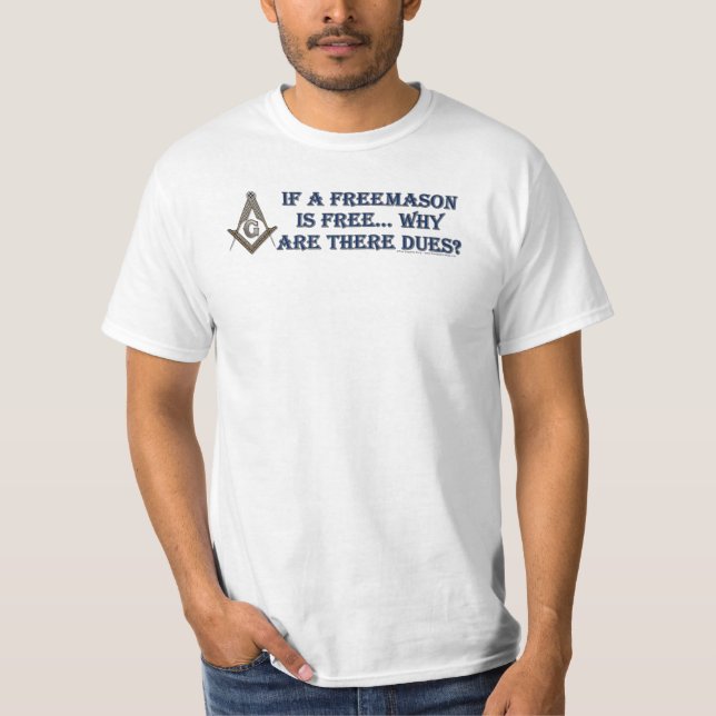 Fria Masons? Tee Shirt (Framsida)