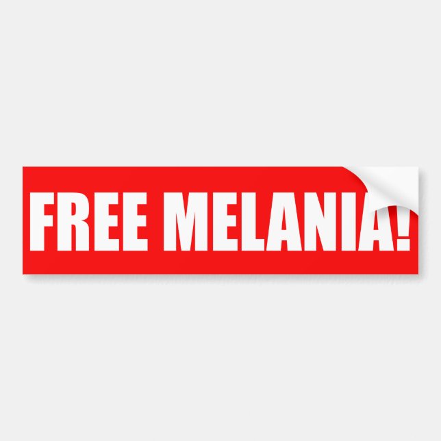 "FRIA MELANIA! ", BILDEKAL (Framsidan)