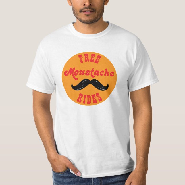 Fria Moustacheritter T-shirt (Framsida)