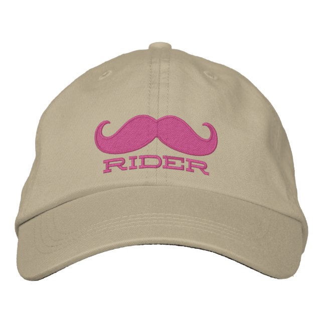 FRIA MUSTASCHRITTER BRODERAD KEPS (Framsida)
