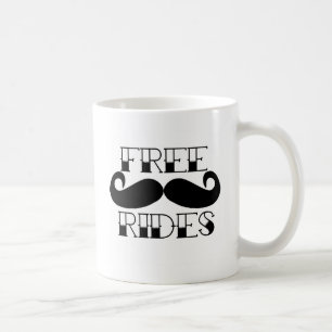 Fria mustaschritter kaffemugg