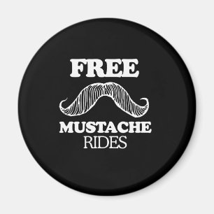 FRIA MUSTASCHRITTER MAGNET