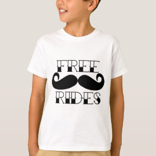 Fria mustaschritter t-shirt