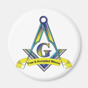 Fria och accepterade Masons Magnet