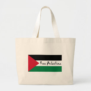 Fria Palestina - فلسطينعلم - palestinsk f Jumbo Tygkasse