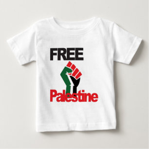Fria Palestina - فلسطينعلم - palestinsk f T-shirt