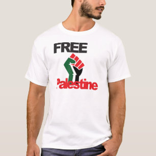 Fria Palestina - فلسطينعلم - palestinsk f Tee