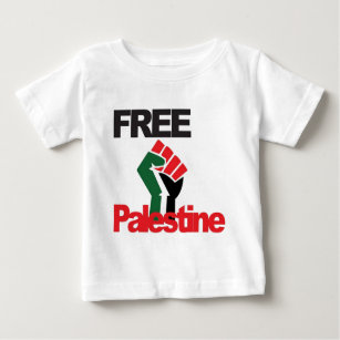 Fria Palestina - فلسطينعلم - palestinsk flagga T-shirt