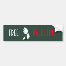 Fria Palestina Bildekal