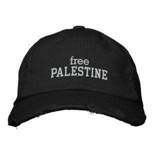 Fria Palestina Broderad Keps
