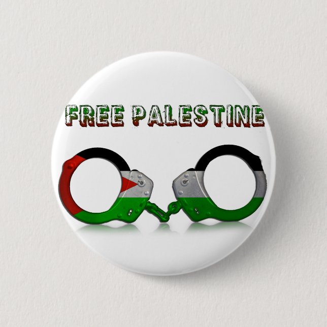 Fria Palestina handbojor Knapp (Framsida)