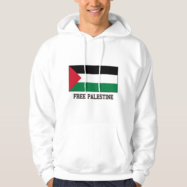 Fria Palestina Hoodie (Framsida)