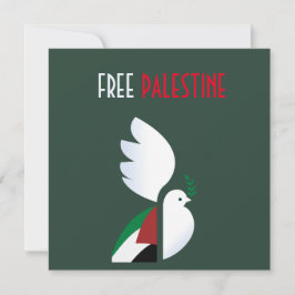 Fria Palestina Julkort