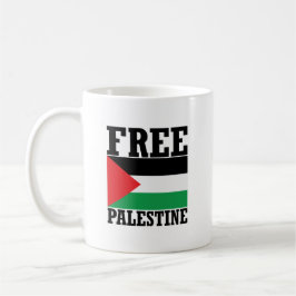 Fria Palestina Kaffemugg