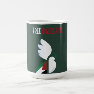 Fria Palestina Kaffemugg