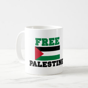 Fria Palestina Kaffemugg