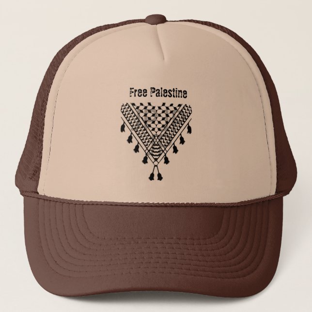 Fria Palestina  Keps (Framsida)
