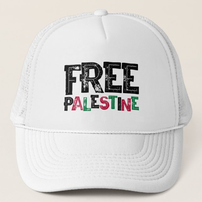 Fria Palestina Keps (Framsida)