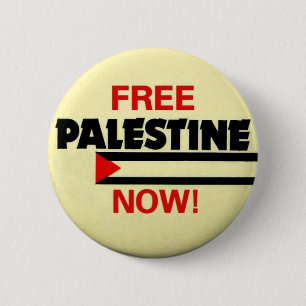 Fria Palestina klämmer fast Knapp