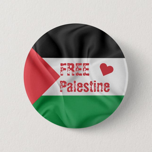Fria Palestina  Knapp (Framsida)