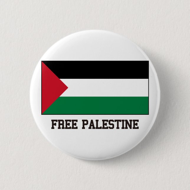 Fria Palestina Knapp (Framsida)