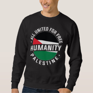 Fria Palestina Lång Ärmad Tröja