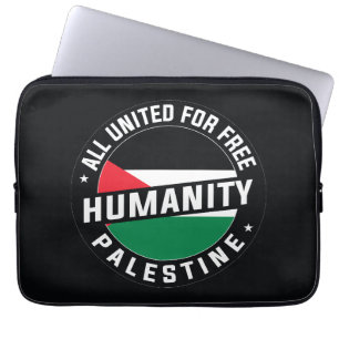 Fria Palestina Laptop Fodral