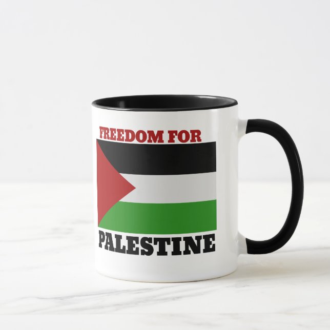 Fria Palestina Mugg (Höger)