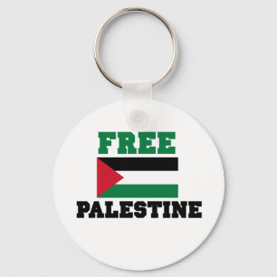 Fria Palestina Nyckelring