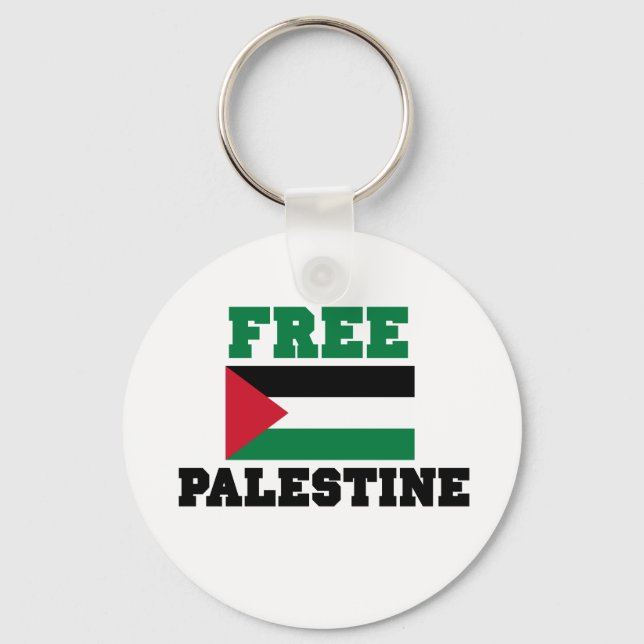 Fria Palestina Nyckelring (Framsida)
