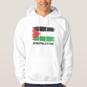Fria Palestina, Palestina Flagga, Solidaritet T-Sh Hoodie