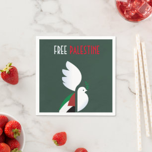 Fria Palestina Pappersservett