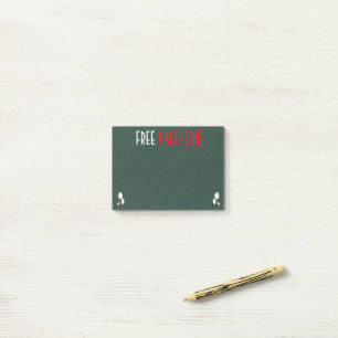 Fria Palestina Post-it Block