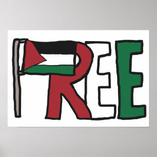 Fria Palestina Poster