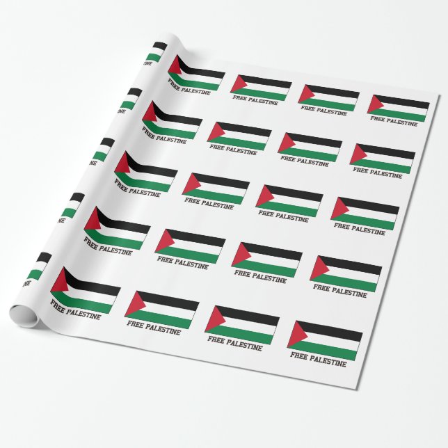 Fria Palestina Presentpapper (Utrullad)