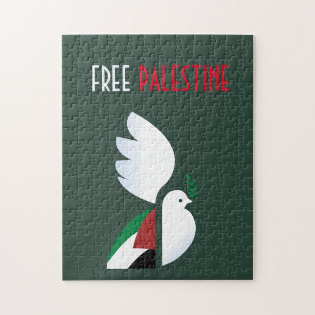 Fria Palestina Pussel (Vertikal)