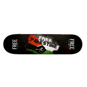 Fria Palestina Skateboard Bräda 19,5 Cm