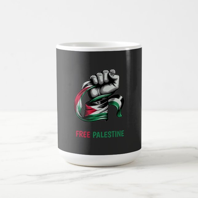Fria Palestina - slut på apartheid i Gaza Kaffemugg (Center)