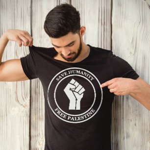 Fria Palestina, Spara Humanity, Solidaritet T Shirt