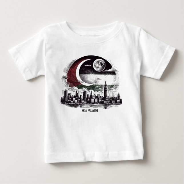 Fria Palestina T Shirt (Framsida)