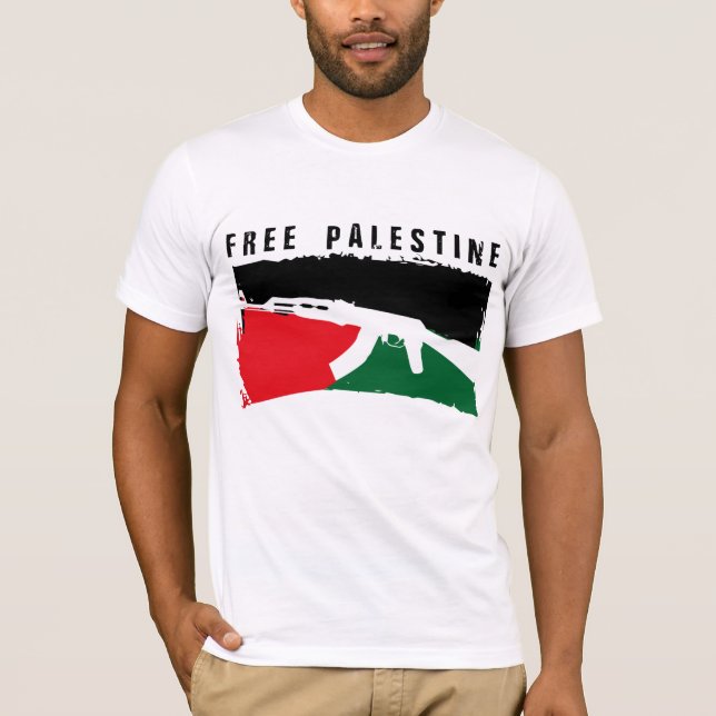 Fria Palestina T Shirt (Framsida)