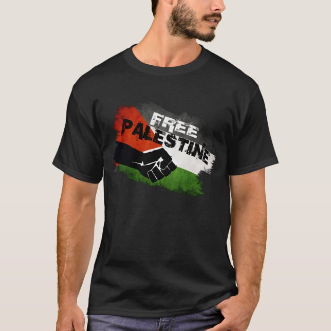 Fria Palestina T-shirt (Framsida)