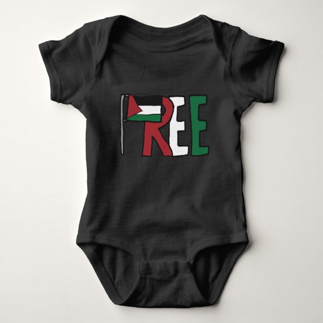 Fria Palestina T Shirt (Framsida)