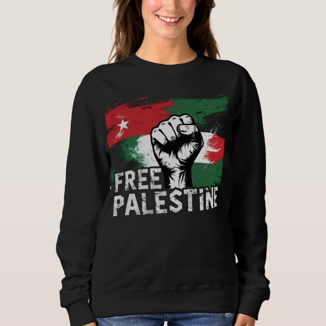 Fria Palestina T Shirt (Framsida)